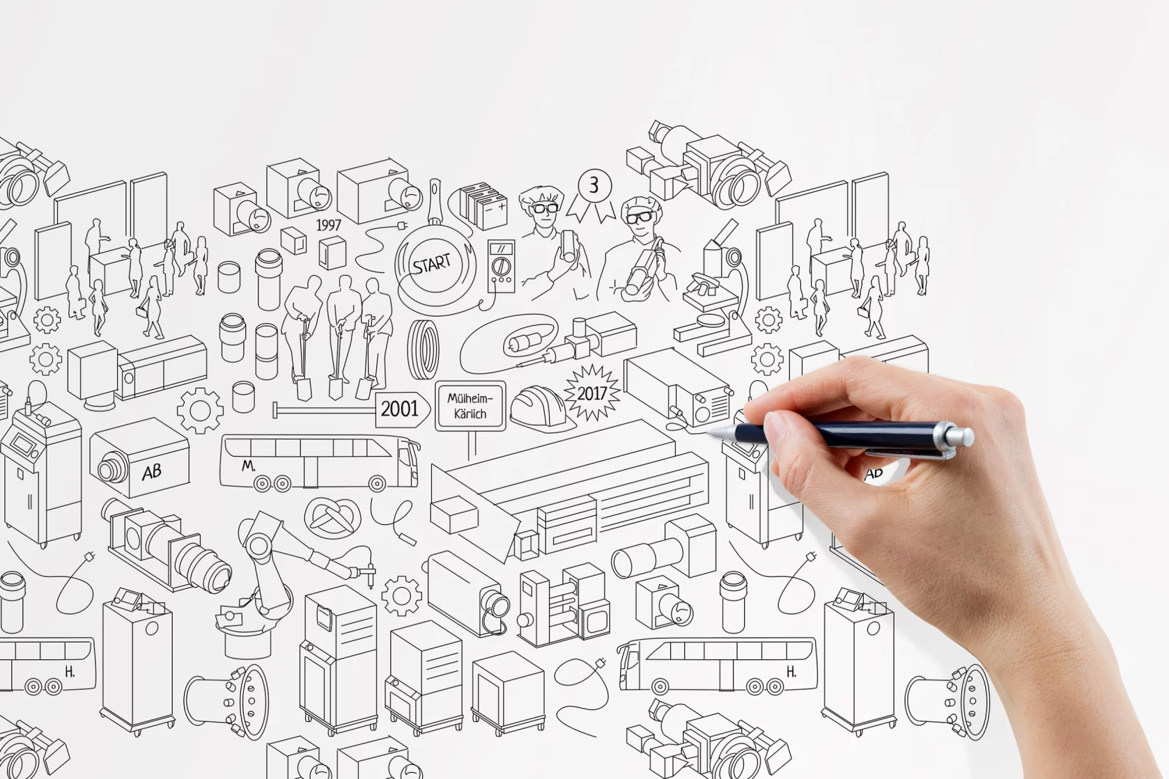 Illustration Laserline Industrielaser Diodenlaser