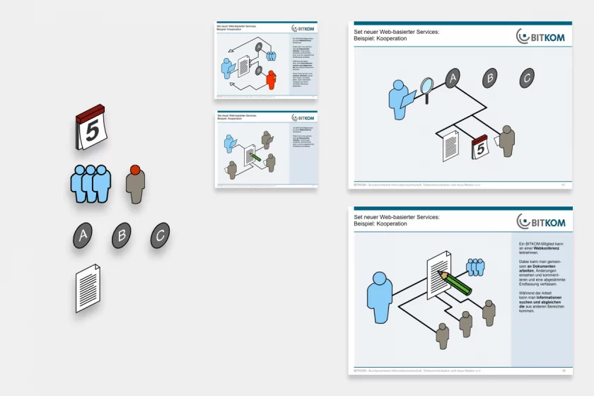 Grafikdesign BitKOM Iconset