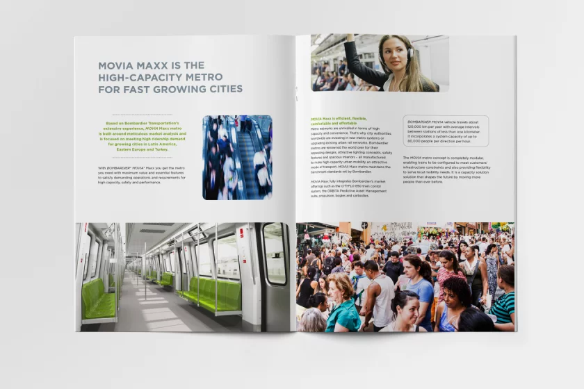 Bombardier Movia Maxx graphic design