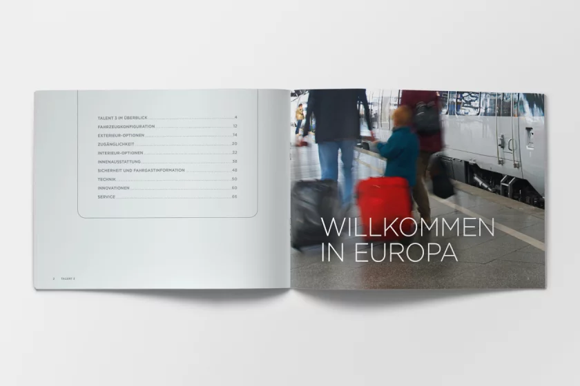 Rolling Stock Design Brochure Berlino