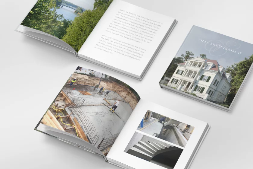 Graphic design immobiliare grafico real estate Berlin documentazione di vendita