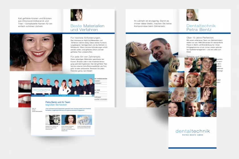 Grafikdesign Dentaltechnik Berlin