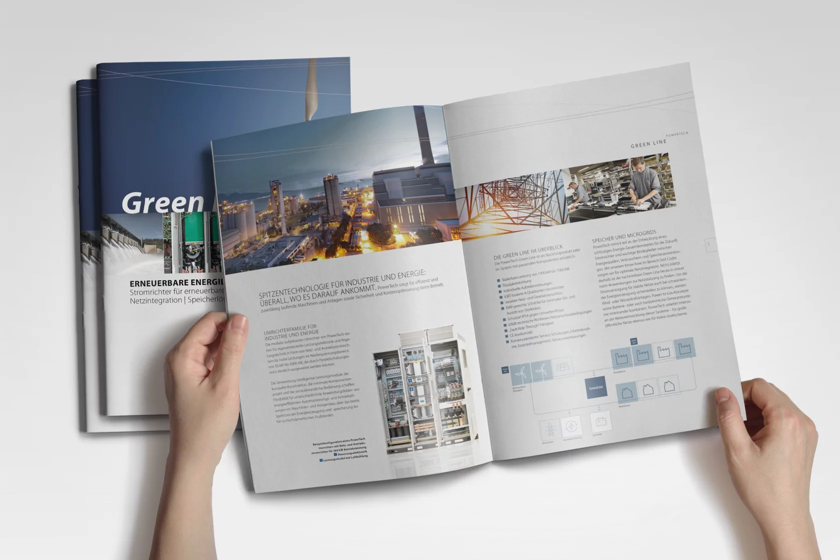 Knorr Bremse Grafikdesign Energieversorgungssysteme Berlin Broschüre