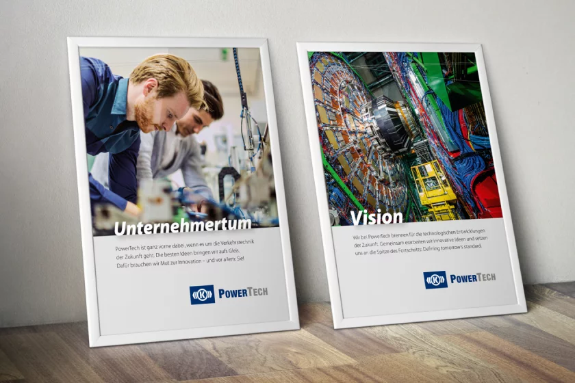 Poster interne Kommunikation Knorr Bremse Powertech HR