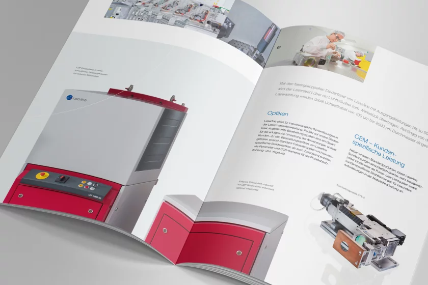 Brochures for industrial laser diode lasers