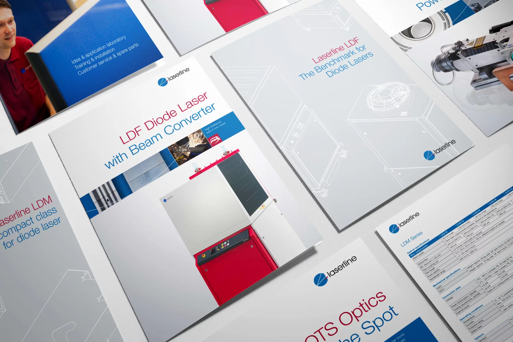 Hightech Grafik Industrielaser Diodenlaser