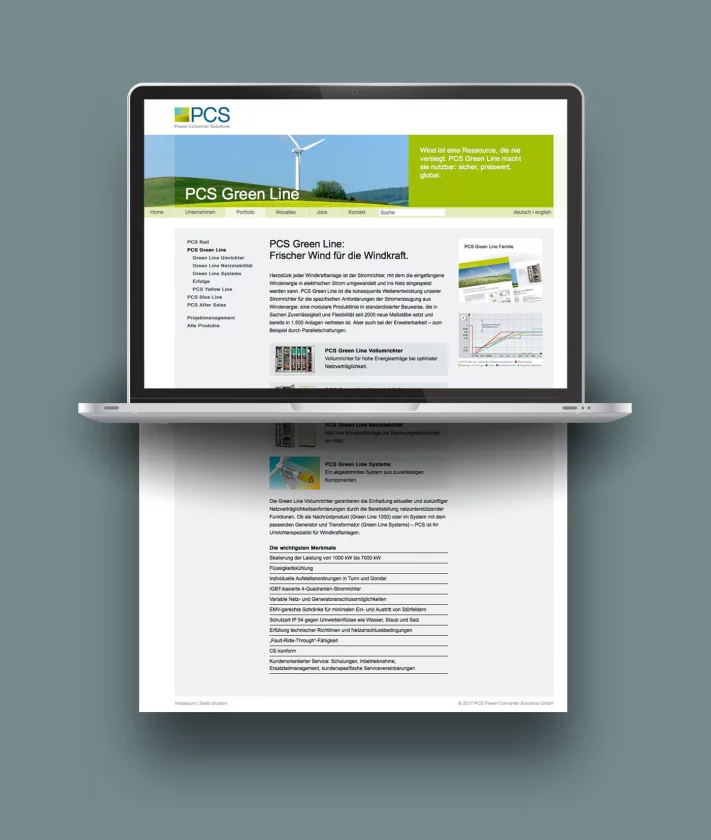 Frequenzumrichter Webdesign Berlin