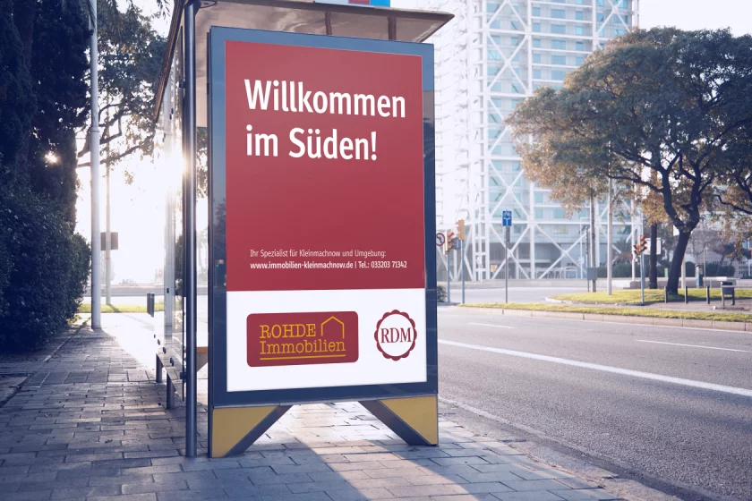 Immobilien Kleinmachnow Werbung