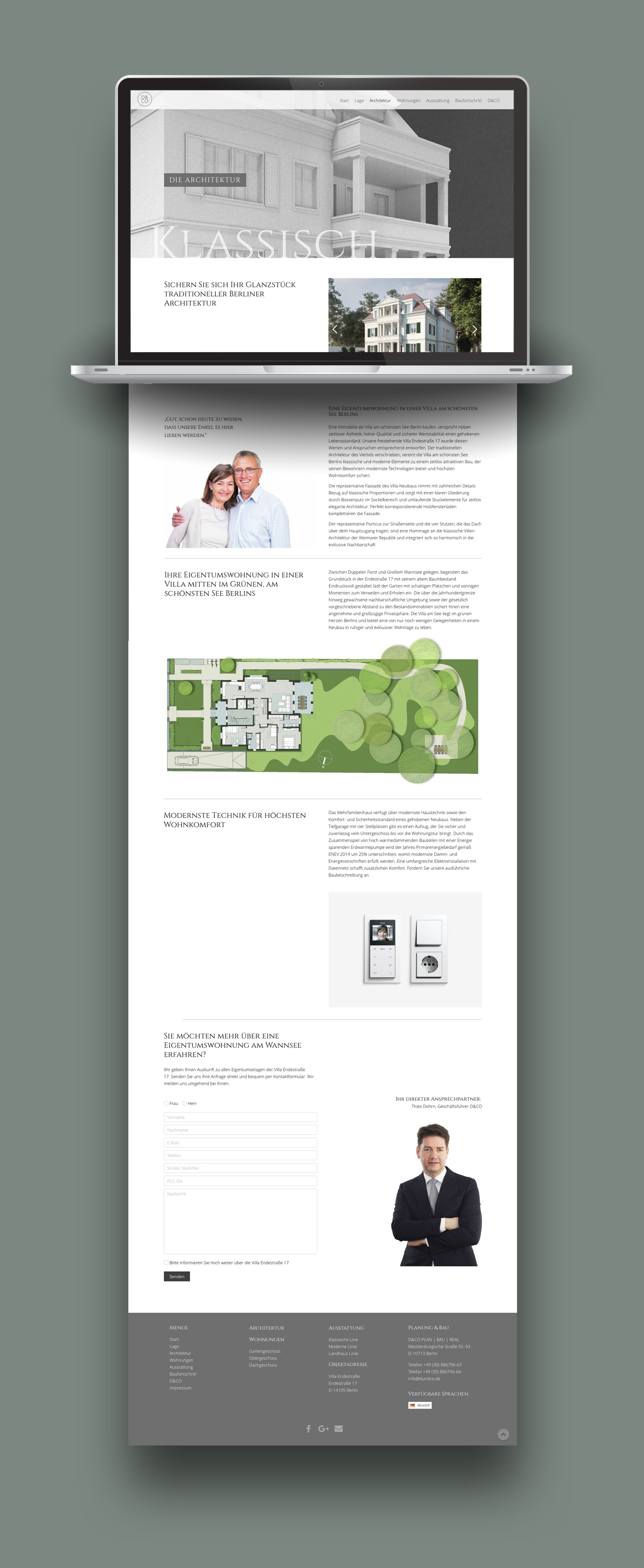 Real Estate Website Berlin Immobilien und CMS Programmierung