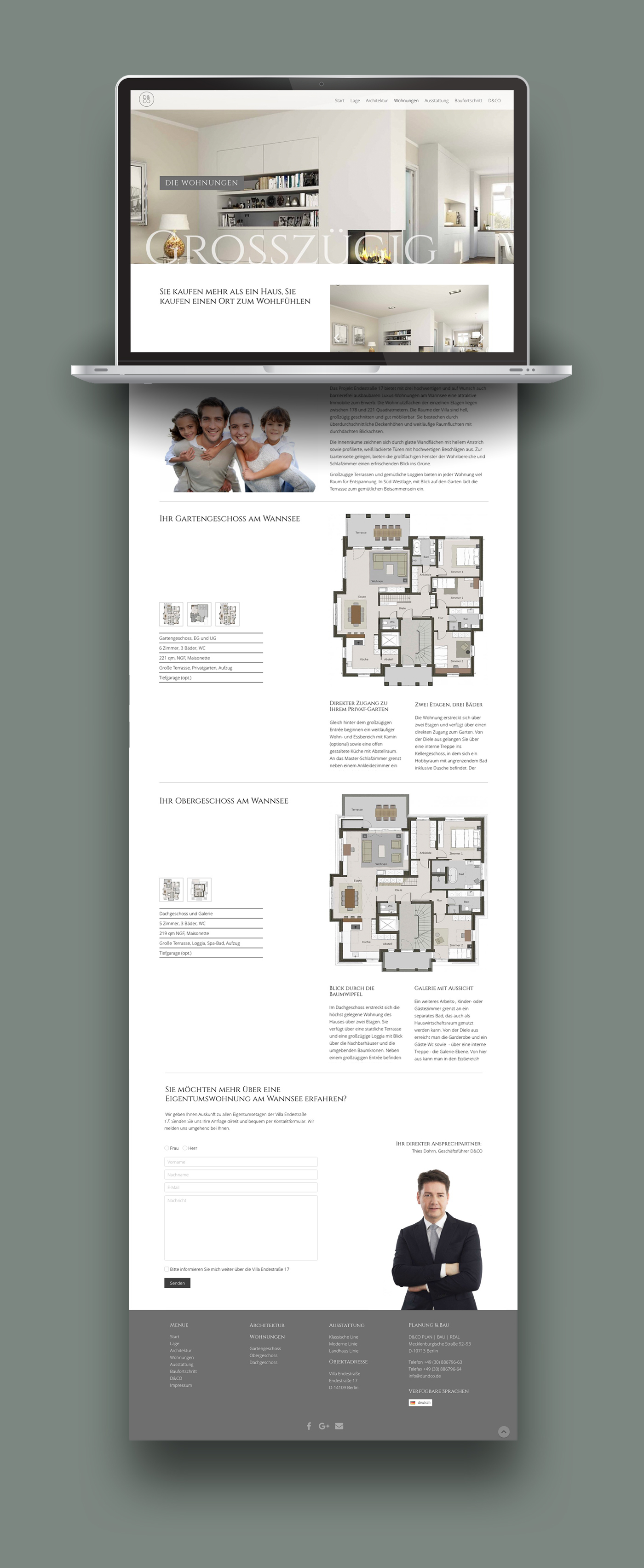 Webdesign Immobilien Berlin CMS Programmierung