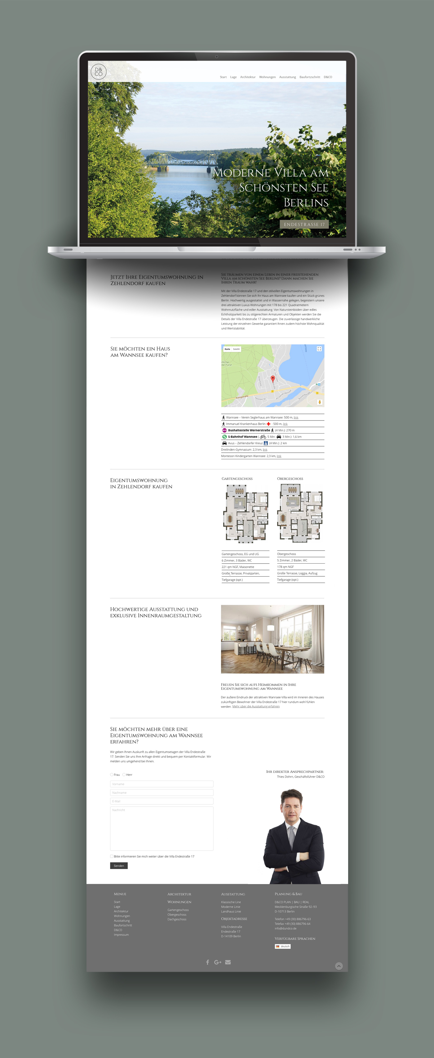 Immobilien-Website Berlin