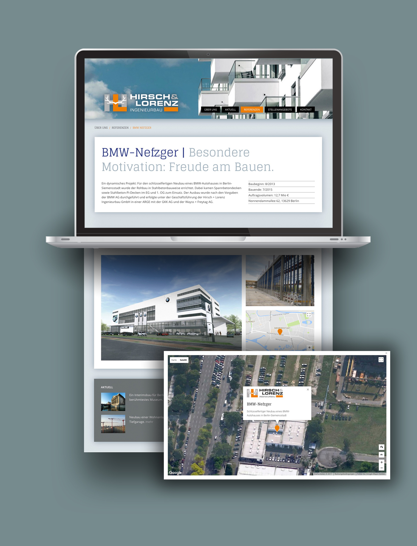 Webdesign Bauunternehmen Berlin